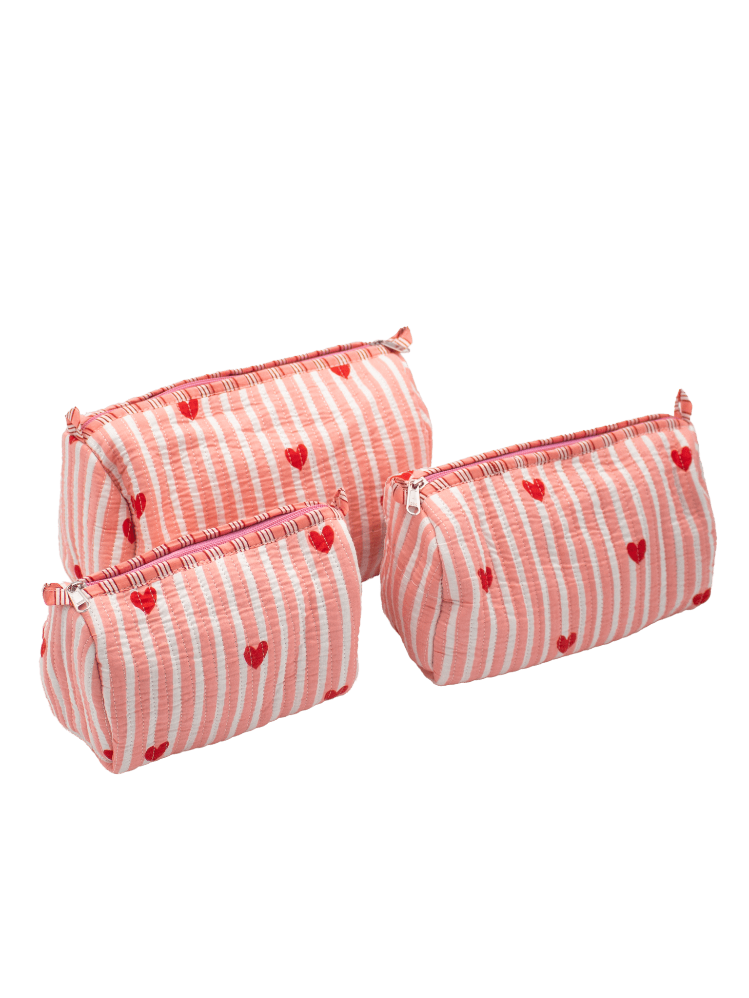 Roze hart Pouch set - StarGems