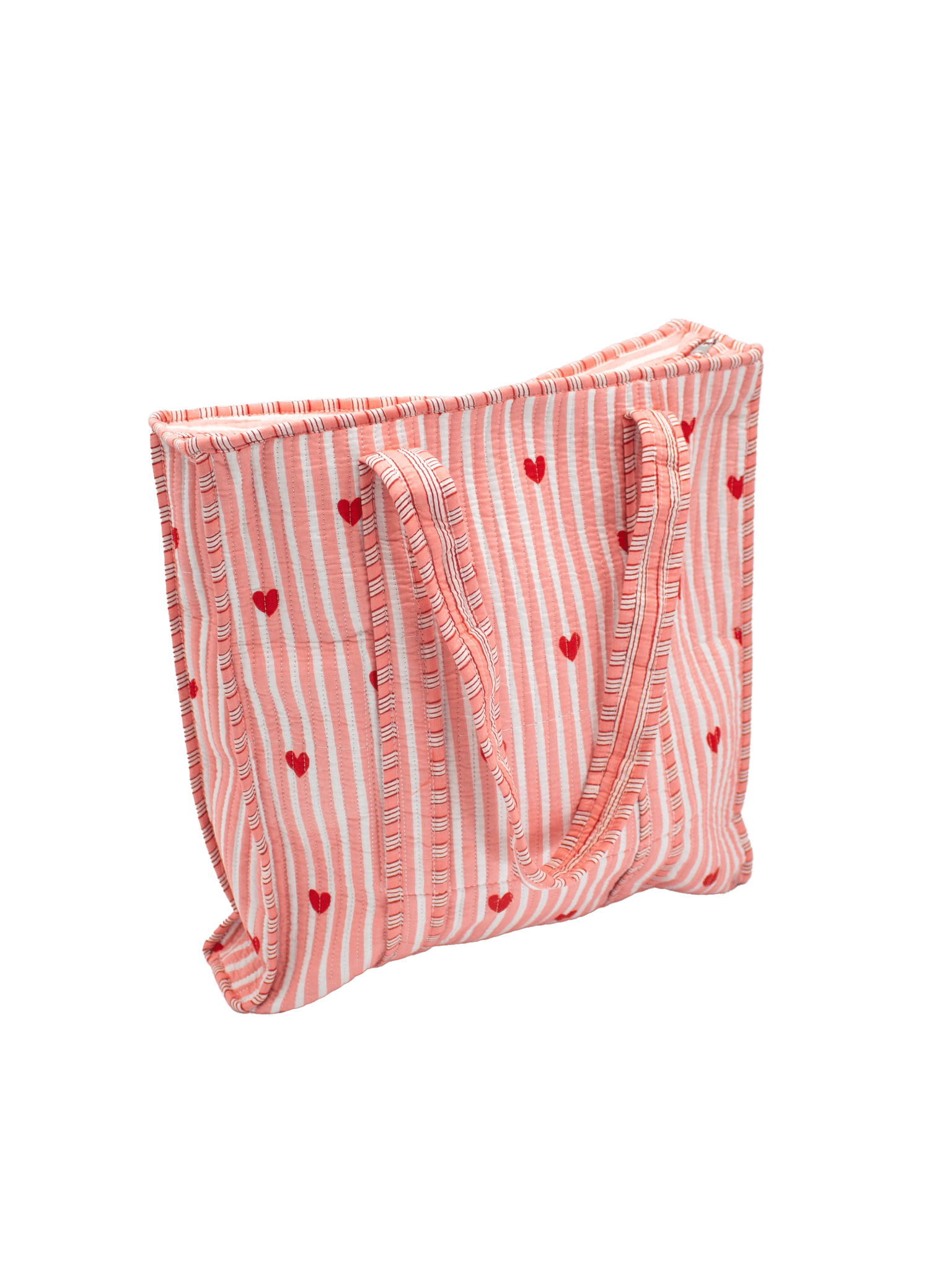 Roze hart Tote bag - StarGems