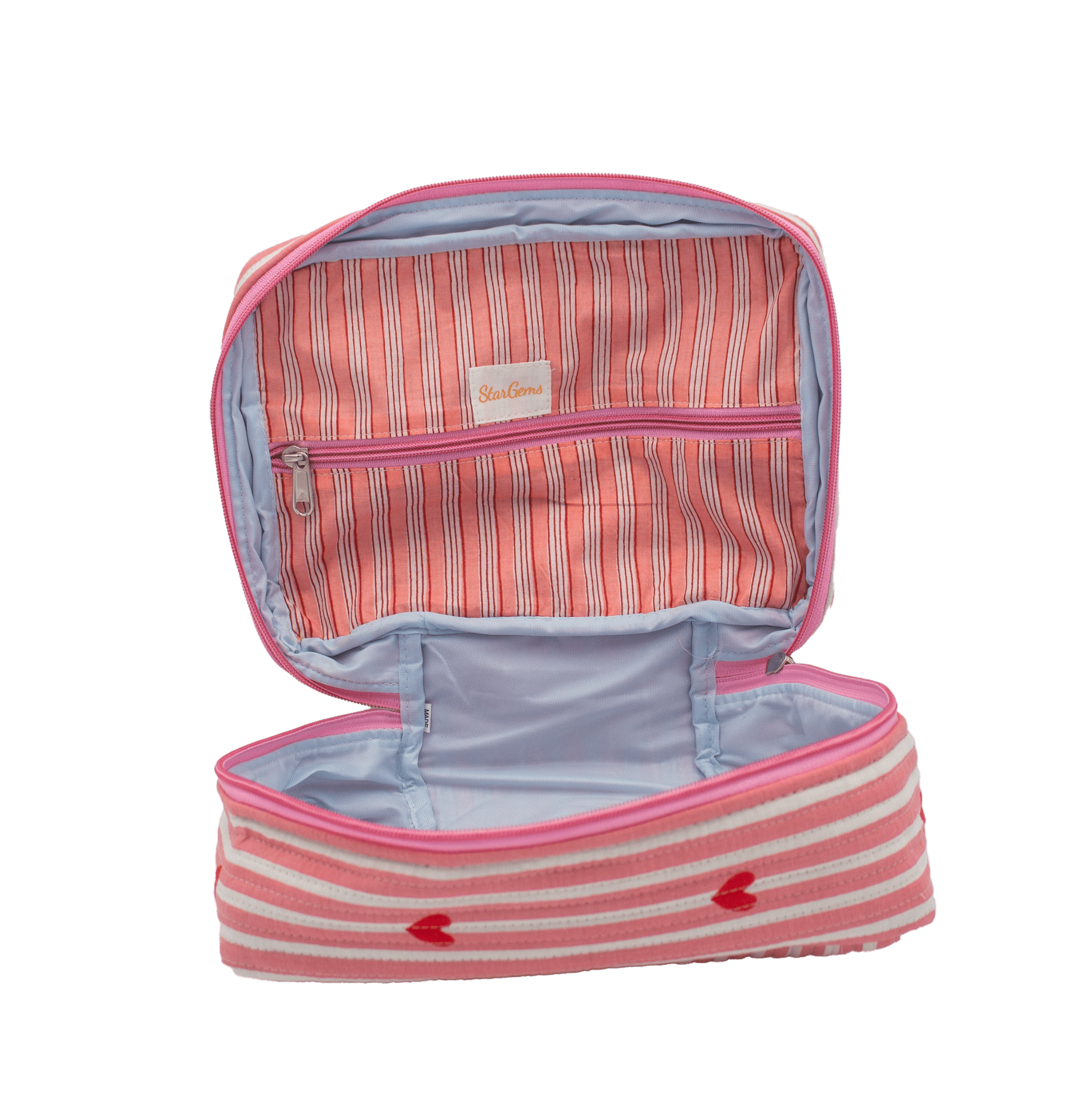 Roze hart Vanity bag - StarGems