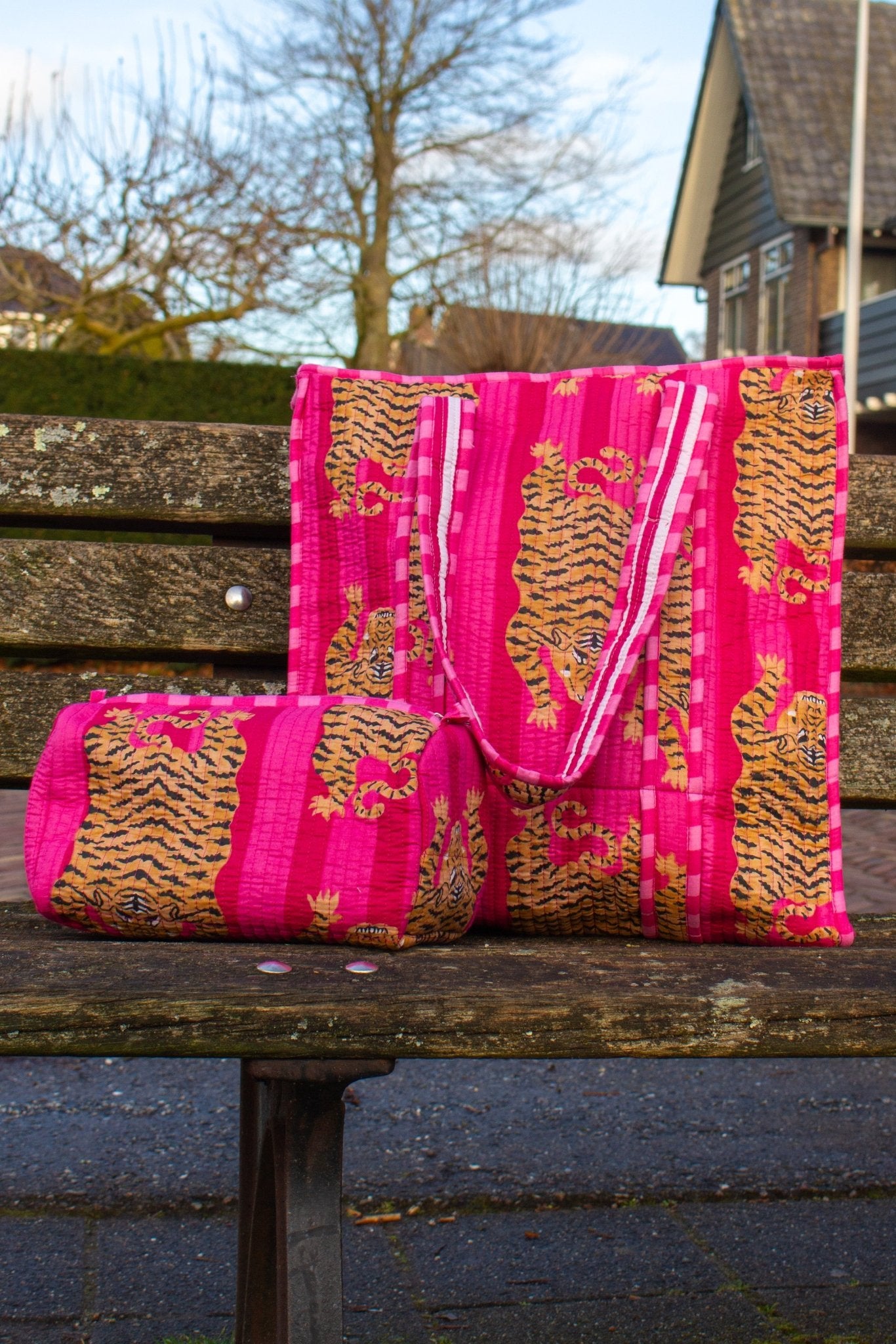Roze tijger Tote bag - StarGems