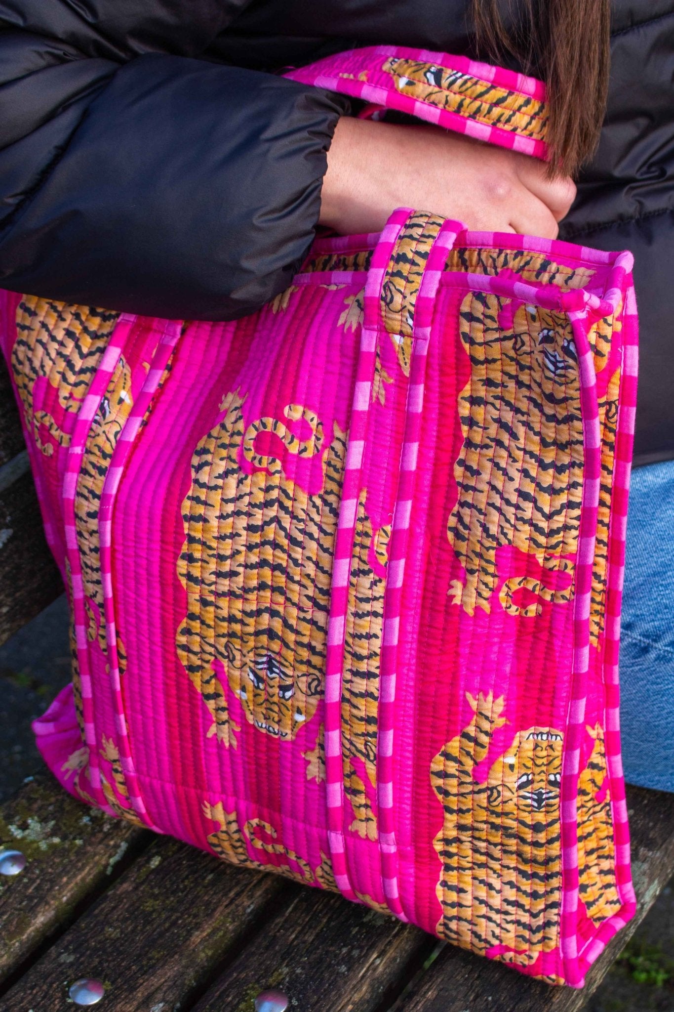 Roze tijger Tote bag - StarGems
