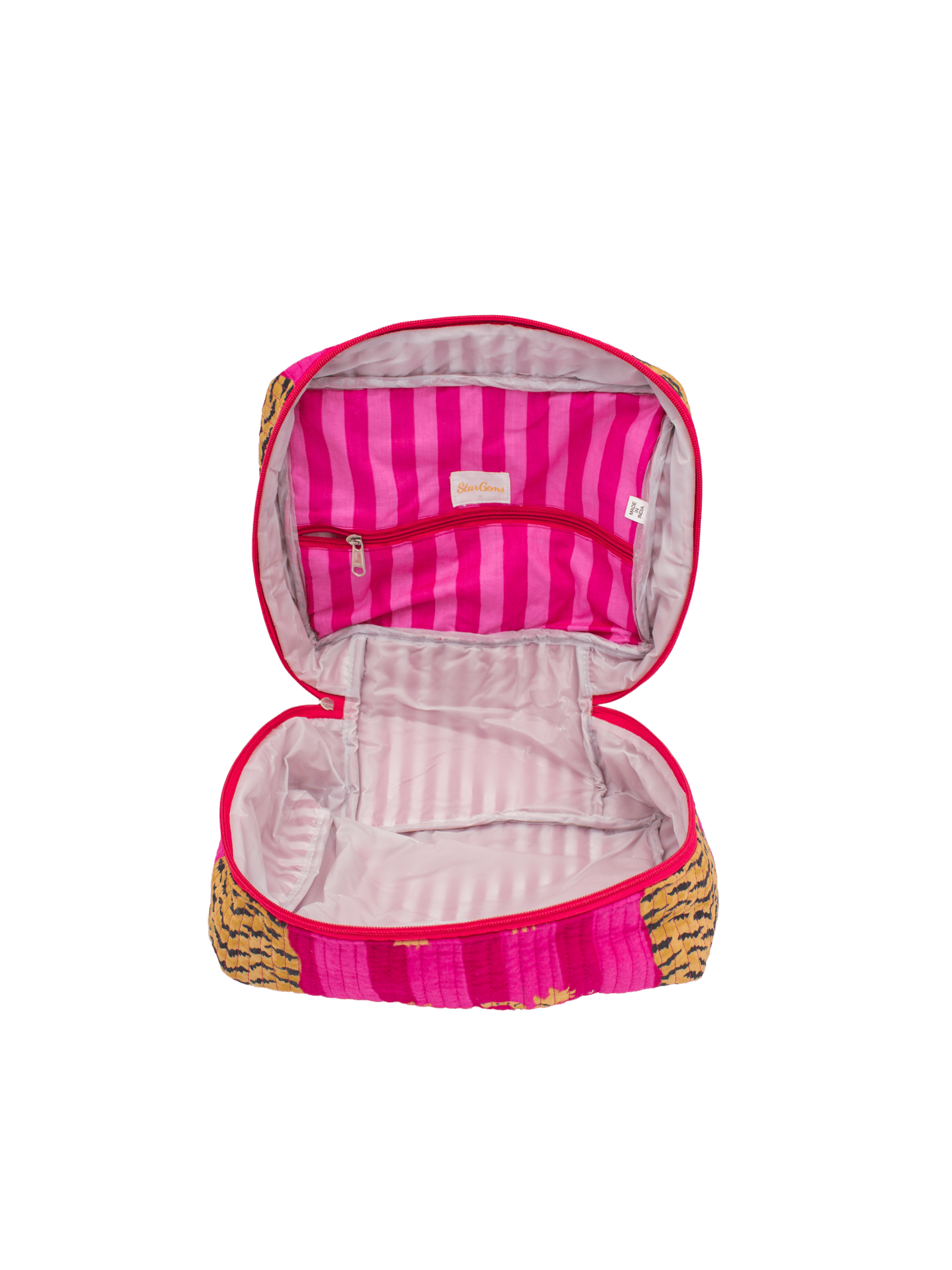 Roze tijger Vanity bag - StarGems