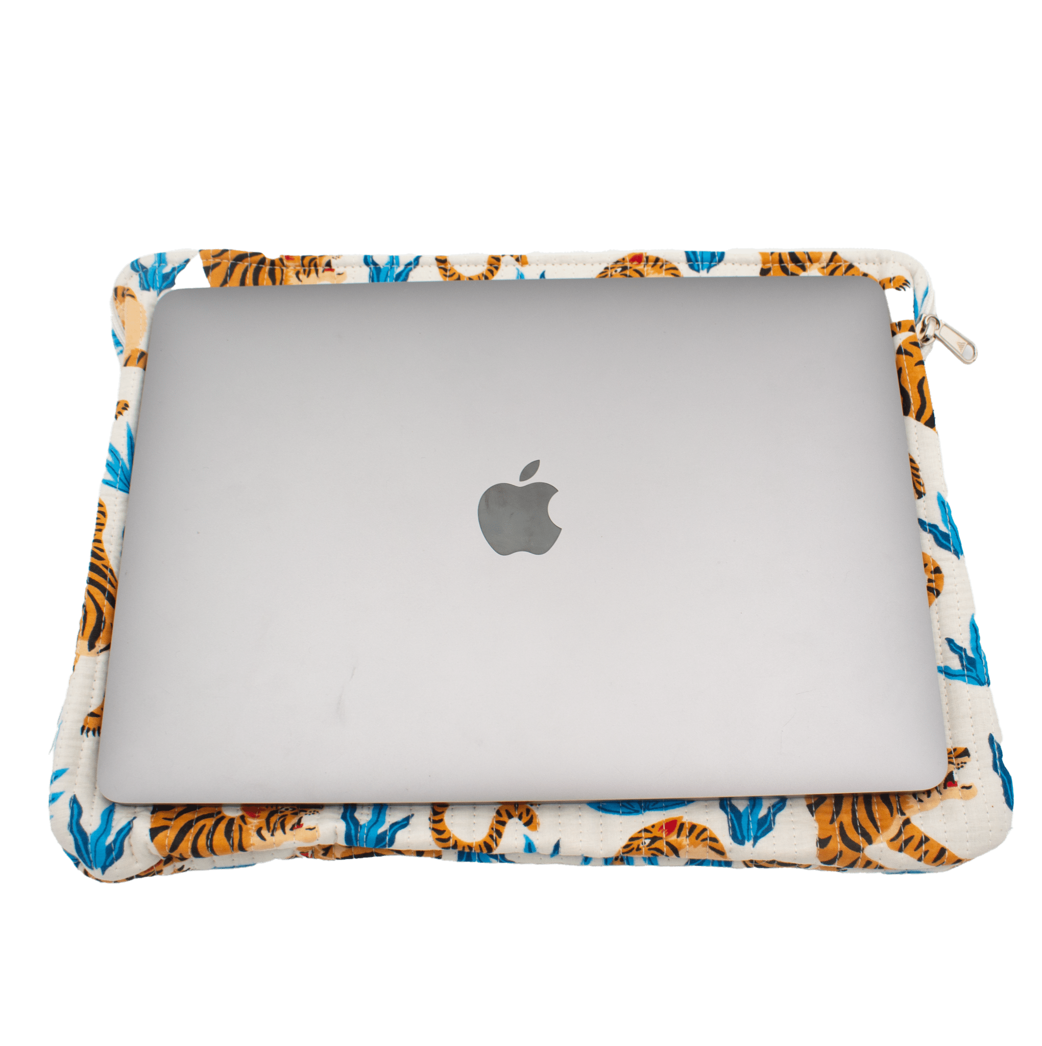 Witte tijger Laptophoes - StarGems
